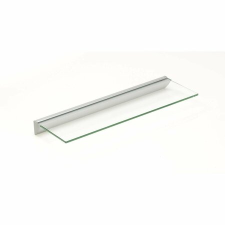 LTL HOME PRODUCTS 6 x 18 in. Essentials Clear Glass Shelf Kit ES816CLKIT
